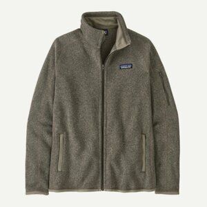 women color river rock green better sweater fleece jacket